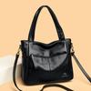 Weiche Lederschultertasche für Damen Große Tragetaschen Feminine Umhängetasche Hochwertige Luxustasche