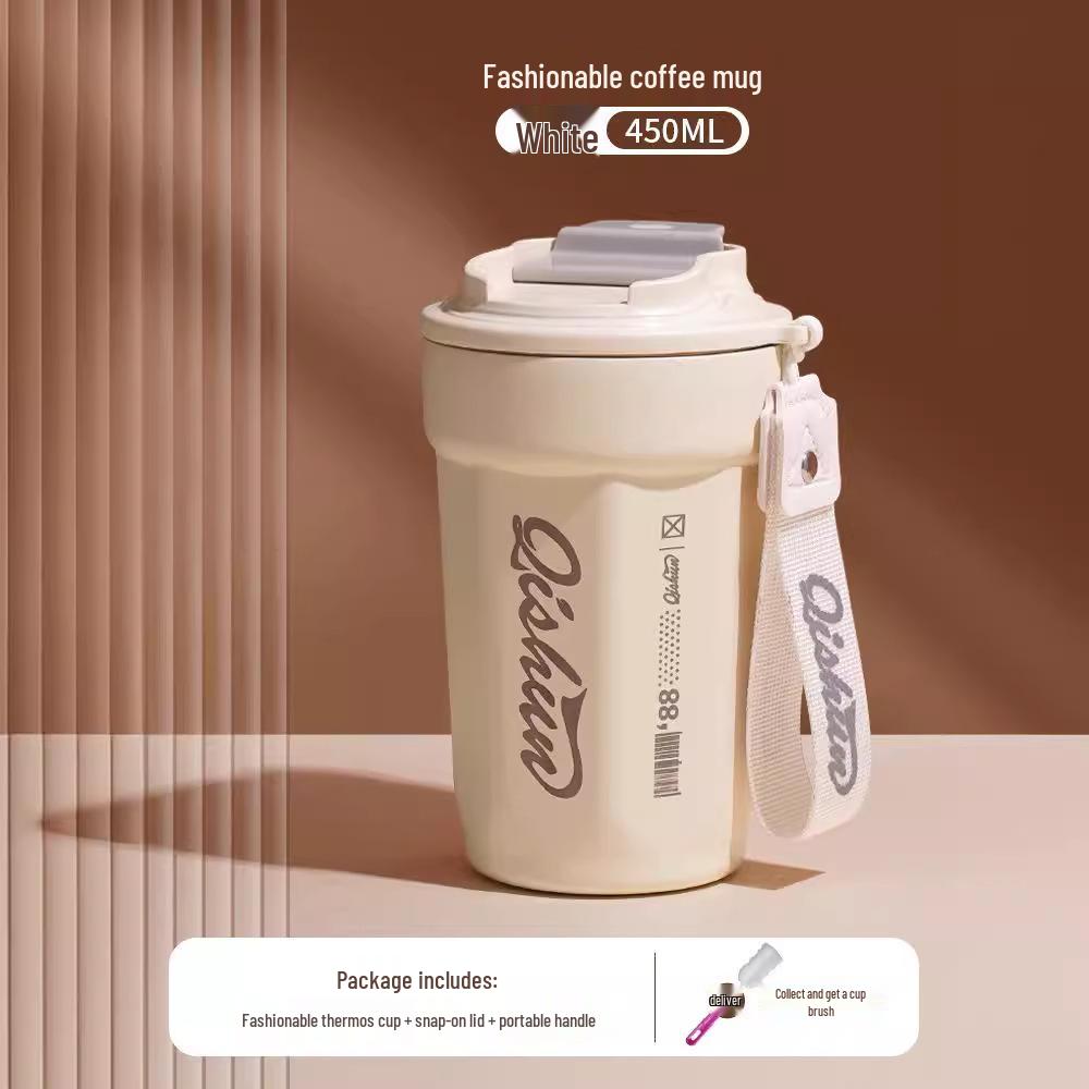 Portable Stainless Steel Travel Coffee Thermos Cup – Customizable Gift