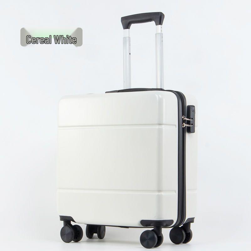 Women's Mini Suitcase 18" & 20" Student Carry-On: Aluminum Frame, Sturdy, Compression-Resistant Trolley Case.