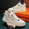Men's Spring-Summer High-Top Flat-Soled Board Shoes, Trendy Versatile Casual Footwear For Students.