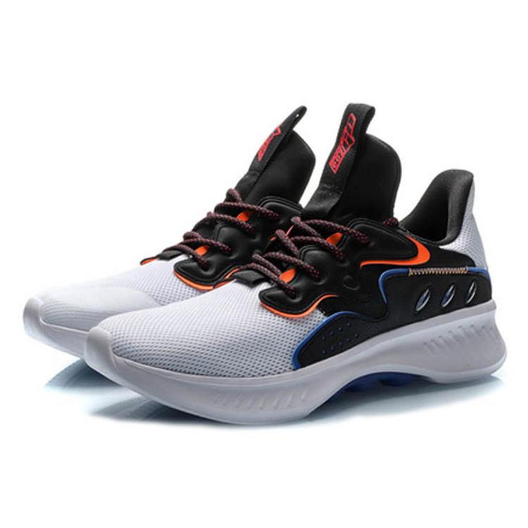 Li Ning EazGo Non Slip Lightweight Low Top Casual Shoes Men's White Black AREP009-1
