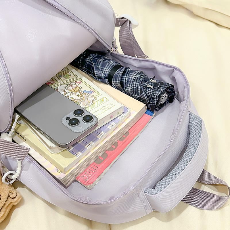 Girl's New Schoolbag Mori Ins Senior Sense Sweet Primary School Students 3rd To 6th Grade Cute Lightweight Backpack