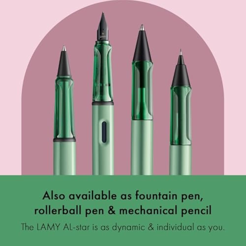 LAMY Lamy Fountain Pen EF Ultra Fine Alphabet Ulster Sage L0E7-EF Limited Regular Imported