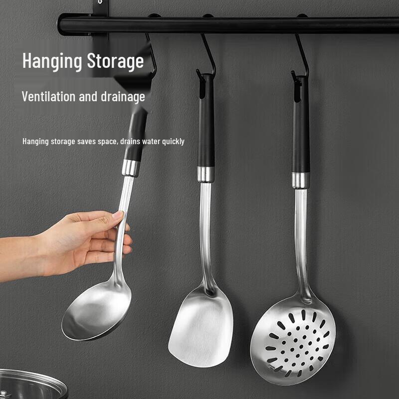 MAXCOOK 304 Stainless Steel Thickened Wok Spatula