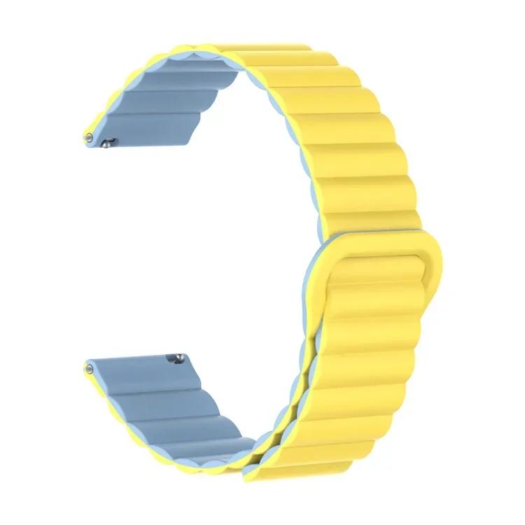 20mm 22mm Magnetic Loop band For Amazfit GTS4/2/3/3pro/GTS2 Mini/GTR 4 42mm/47mm/GTR2/2e/stratos belt bracelet Amazfit bip strap