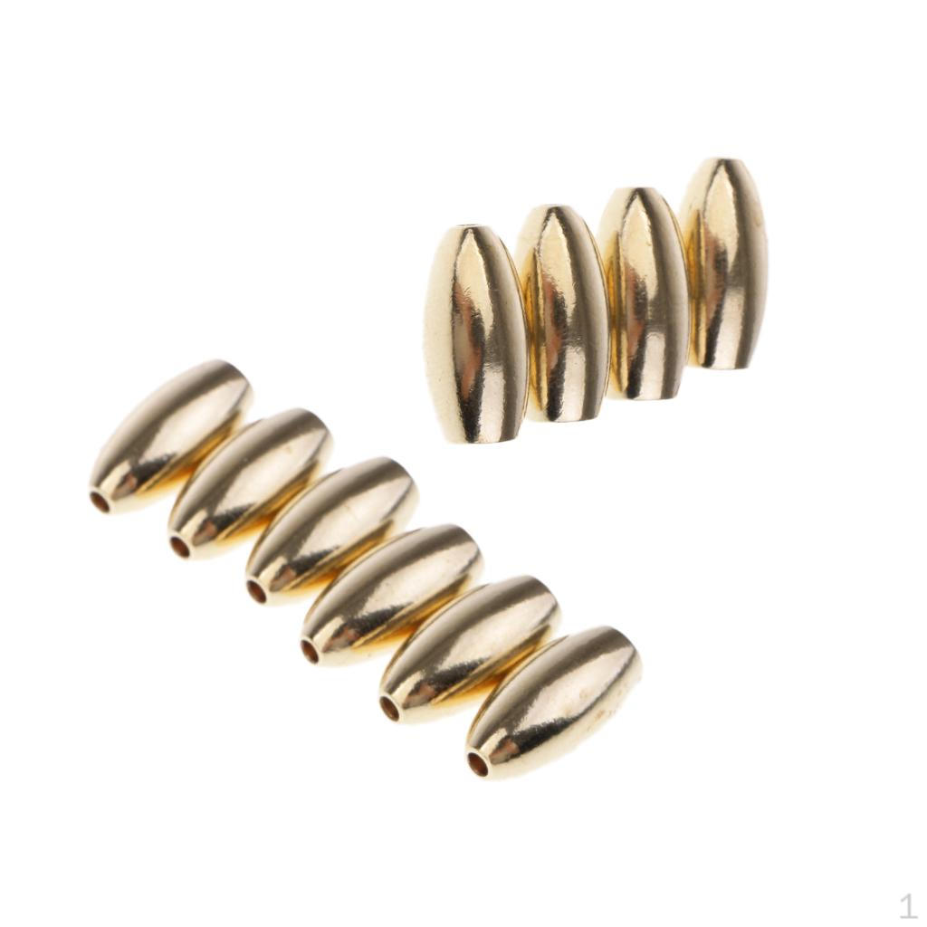 10 Fishing Weight Multiple Sizes Sinker Bulk Weights Kit