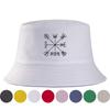Wikinger Kompass Vegvisir Fischerhut Unisex Damen Täglich Nordische Mythologie Wegweiser Fischer Unisex Kappe Sommer Outdoor Sonnenhut Panama