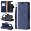 Etui skórzane w jednolitym kolorze z wzorem liczi na iPhone 15 Pro 13 Etui typu flip 7P Ochronne etui odporne na upadki