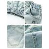 Children Casual Denim Shorts Bow Girls Elegant Above Knee Pants Mini Jeans Kids Teenager Brief Summer Shorts