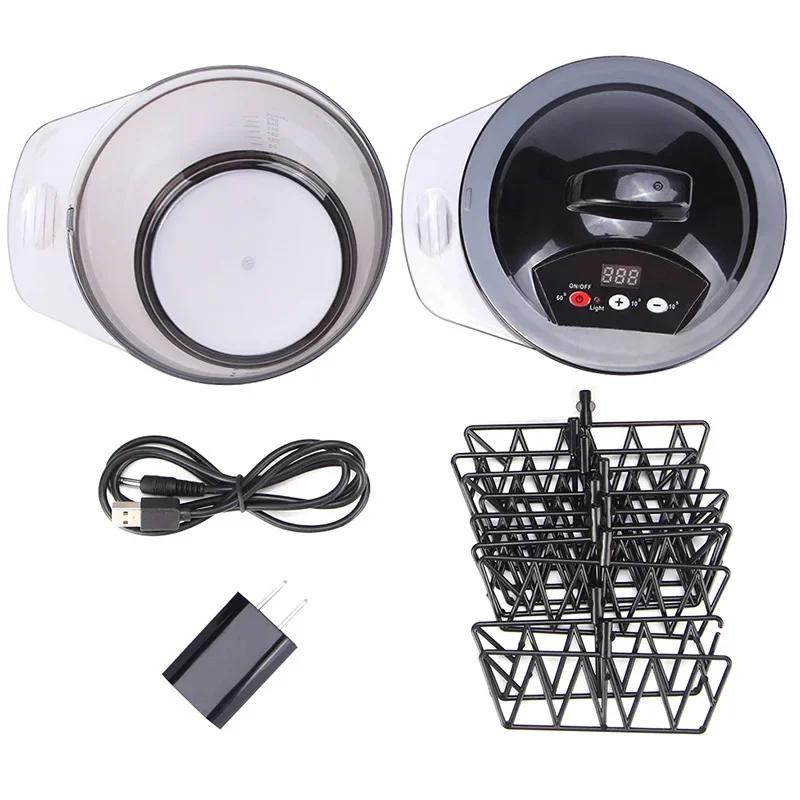 Professional Hair Color Wax Dyeing Hair Electric Hair Coloring Automatic Mixer Hairs Color Mixing Bowl Hairdressing Tool Device