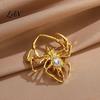 Rhinestone Spider Brooch for Men Women, Shape Alloy Lapel Non-fading Pin Pin, Sweater Cardigan Coat Clothing Accessories, Halloween Costume