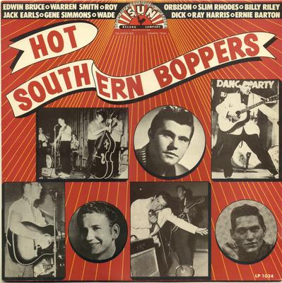 LP Record VARIOUS  Hot Southern Boppers SUN1024 Sun 1986 UK Rock Used