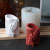 Accessoire Créatif et Robuste en Silicone pour Moules à Main, Croisillons Embossés, Porte-bougie pour Tente de Camping et Figurines en Plâtre