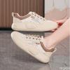 Fashion Summer Women's Shoes New White Shoes Simple Comfortable for Female Students Mesh Breathable Height Increasing Casual Board Shoes