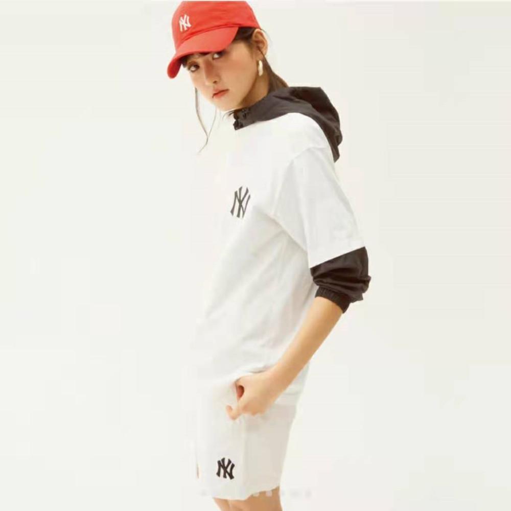 New MLB Casual Shorts Unisex White 31SMU1131-50I