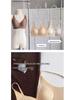 C23 Women's Seamless Gathered Support Bra - Small Chest, Wire-Free, Anti-Sagging, Fixed Cups