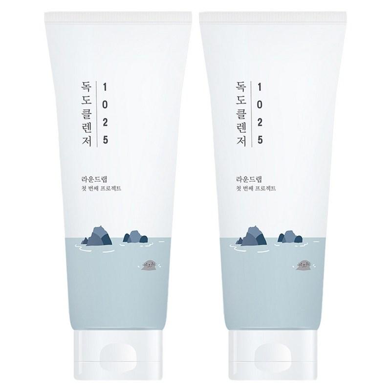 ROUND LAB 1025 Dokdo Cleanser, 200ml, 2 Pcs