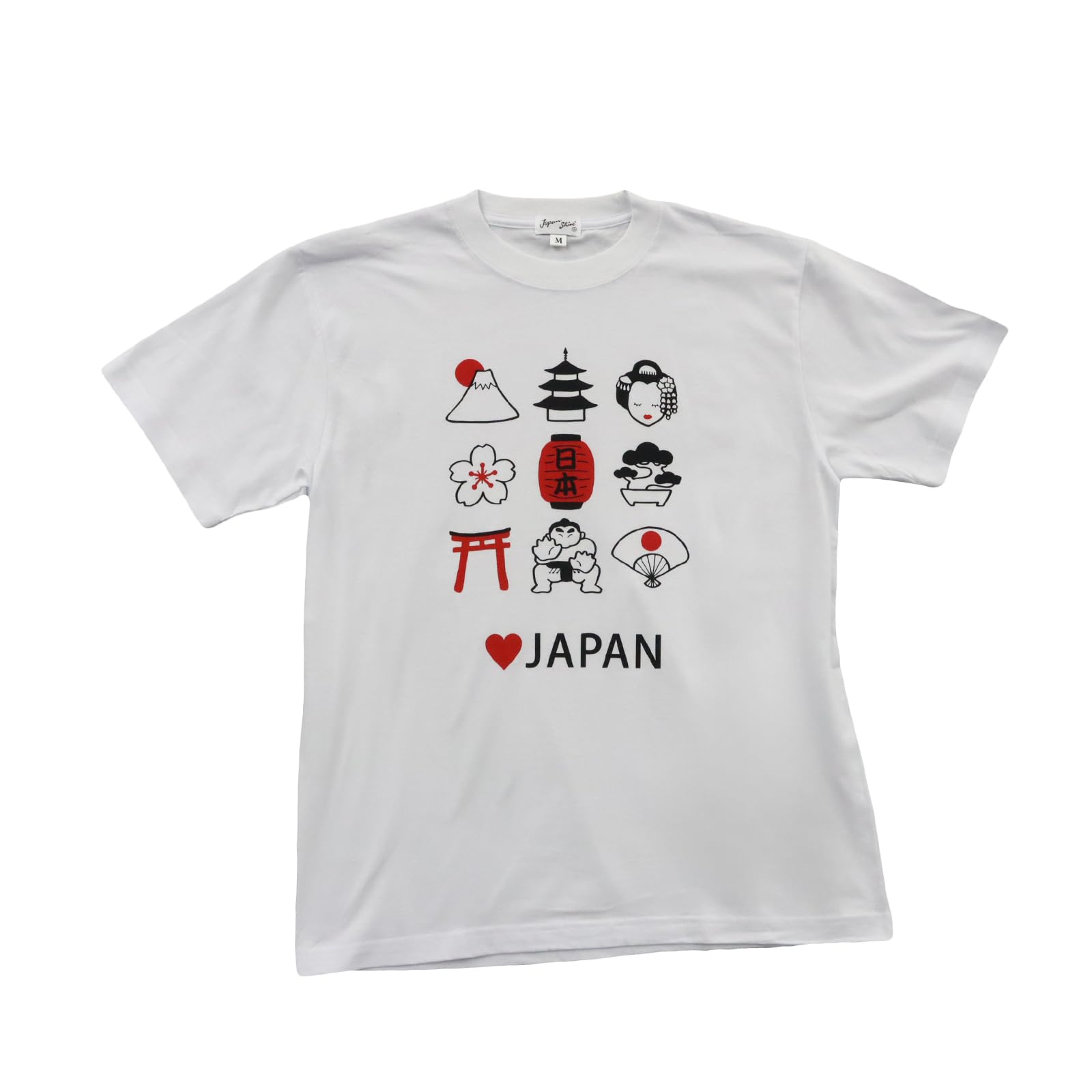 Japanese Souvenir Illustration 6 years old White Shin-ei [T-shirt JAPAN] (height 110cm)
