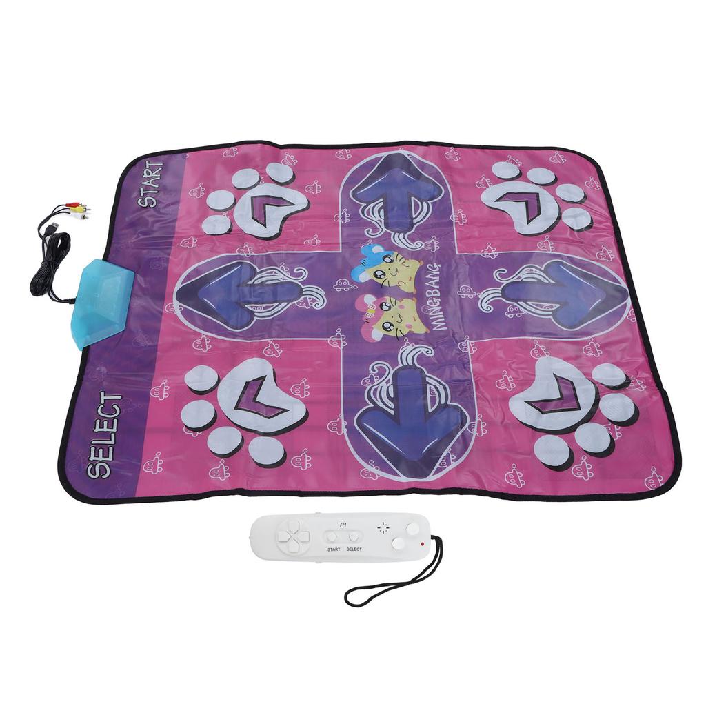 Covoraș de dans HD AV Interfață LED Lumină pentru un singur jucător Tad interactiv de dans pentru băieți și fete