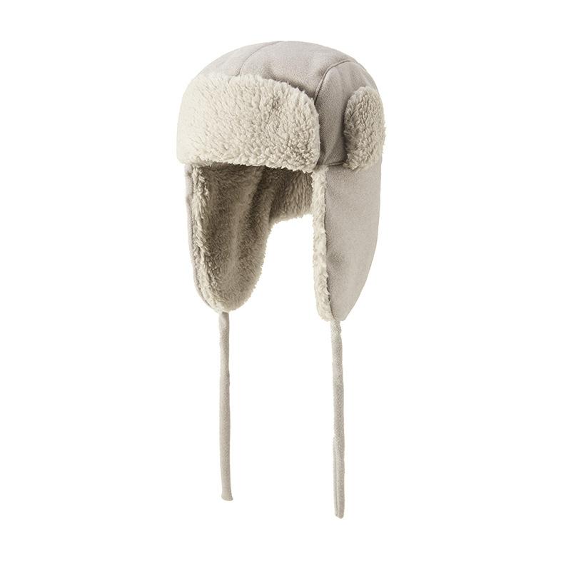 Autumn and Winter New Outdoor Windproof Warm Comfortable Piled Thickened Winter Ear Protection Cold Can Be Worn by Men and Women