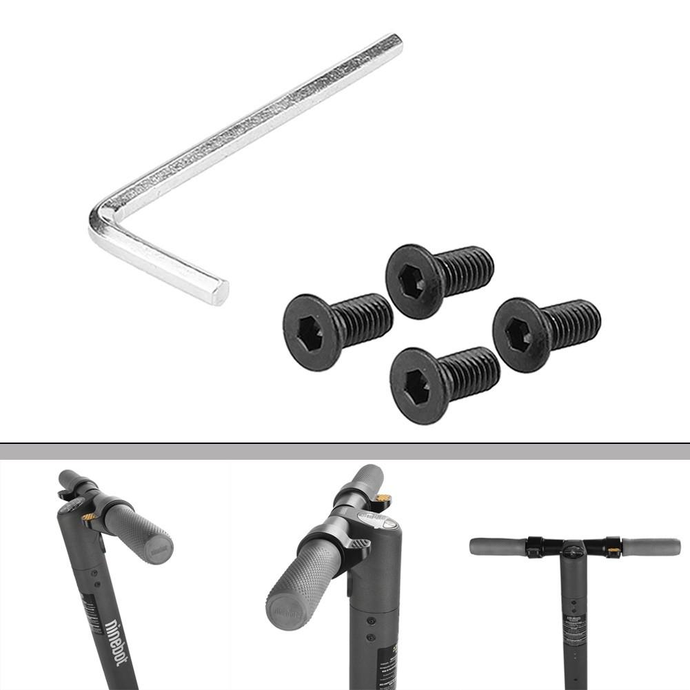 Con Chiave Vite Nera Kit Vite di Montaggio Scooter