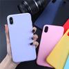 Luxus Matte Handyhülle für iPhone X XR XS max Hülle Für iphone 11 12 Pro Max 6 7 8 Plus SE 2020 Silikon Weiche Rückabdeckung Hüllen