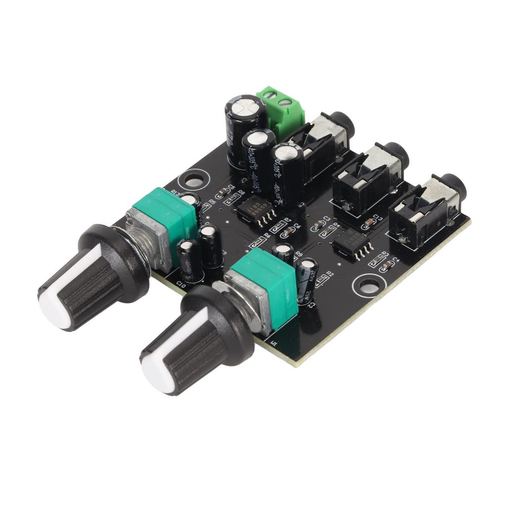 Stereo Sound Signal Mixer Board Module 2 Channel Input 1 Channel Output Headphone Amplifier Board Mo