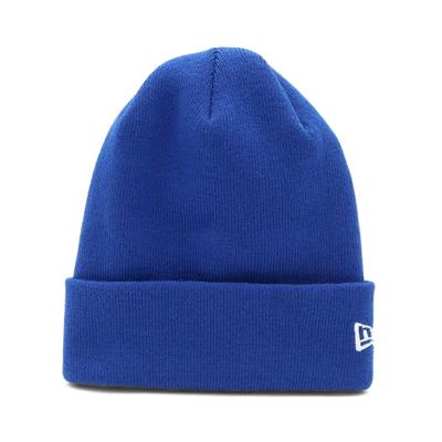New Era Knit Cap Basic Cuff Royal Blue