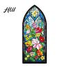 Gift for Book Lovers Stained Glass Flower Bookmark, Floral Acrylic Suncatcher Lightweight Bookmark Plant Page Marker, Gifts Bookish, Women Dreamy
