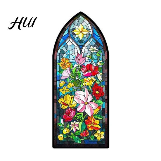 Gift for Book Lovers Stained Glass Flower Bookmark, Floral Acrylic Suncatcher Lightweight Bookmark Plant Page Marker, Gifts Bookish, Women Dreamy
