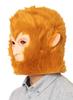 Clearstone Monkey Rubber Mask, Unisex, Brown, for Halloween Cosplay