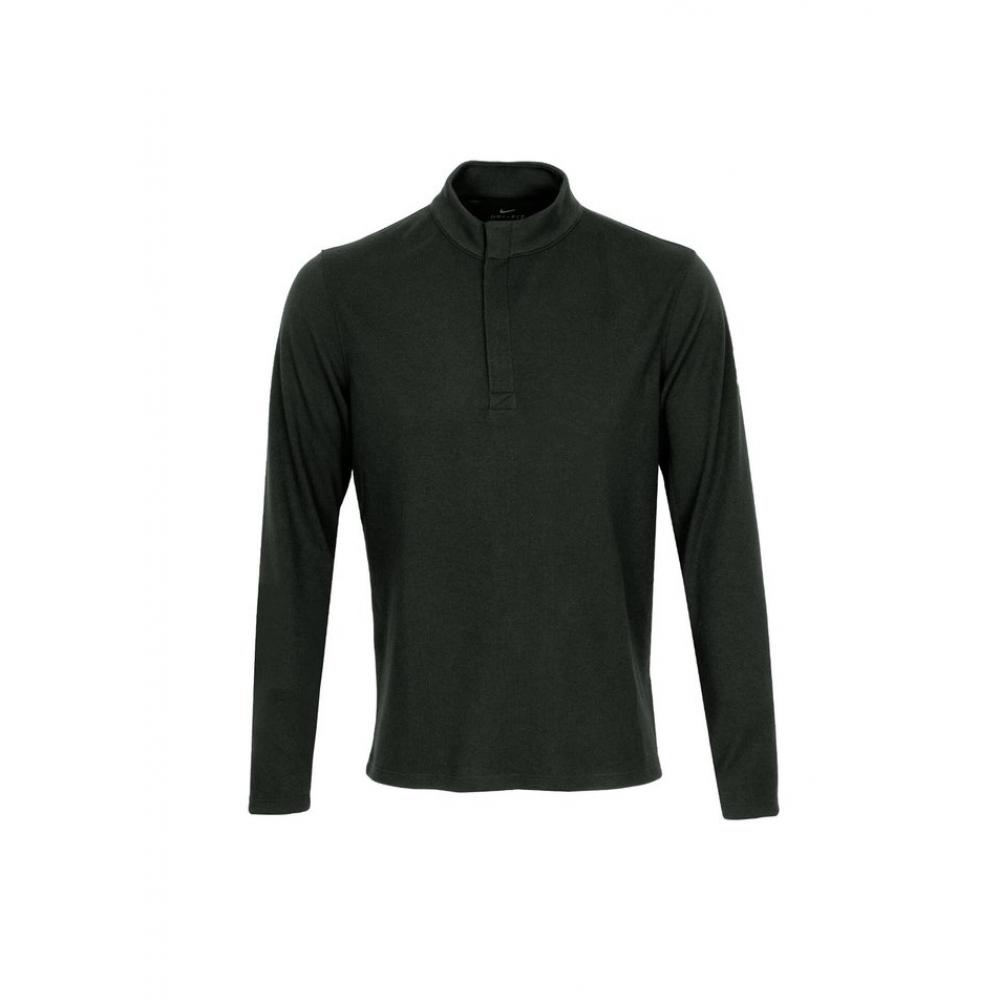 

Футболка с вышитым логотипом Nike Dri FiT на половину молнии Bv0398 010 XL