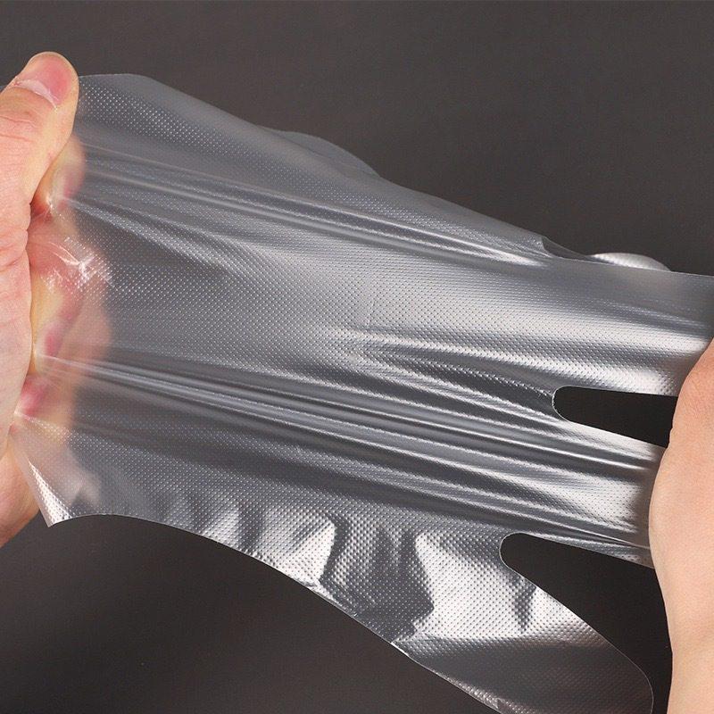100-Piece Thickened PVC Disposable Food Gloves for Lobster and Household Use