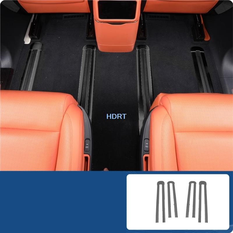 For Geely Lynk & Co 900 2025 + Car Style Seat Rail Slide Pedal Door Sill Scratch Trim Protector Decoration Accessories Auto Part