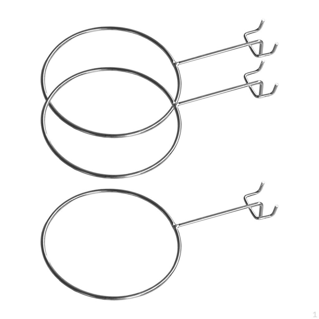 Basketball Storage Rack for Pegboard with 12.5cm Diameter Wall Mount Accessory Football And