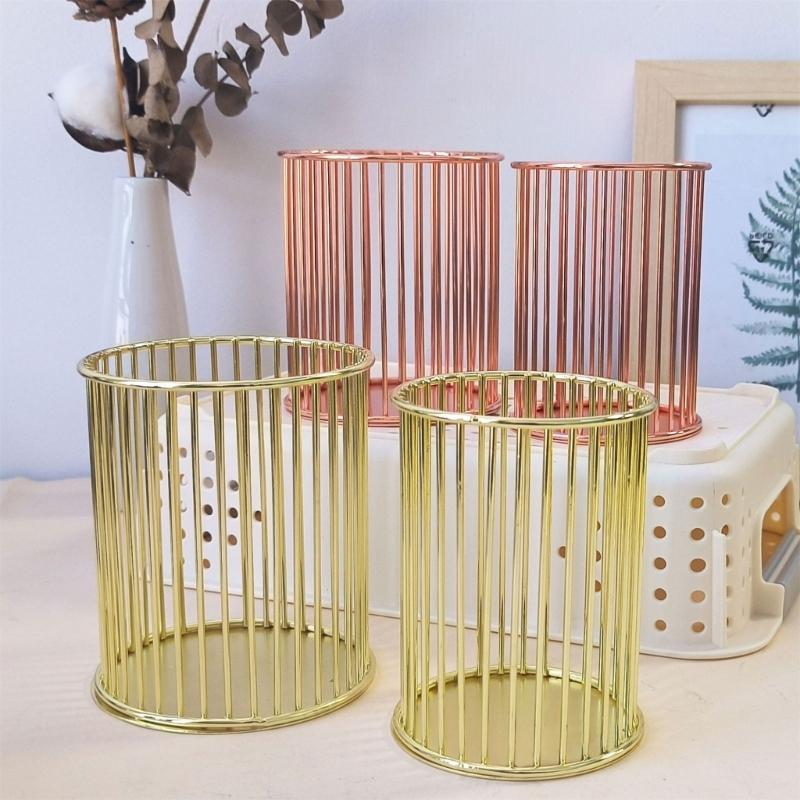 Pen Holder Shelf Pencil Holder Organizers Home Office Decorative Makeup Brush Cup Desktop Decorations Desk Organizers