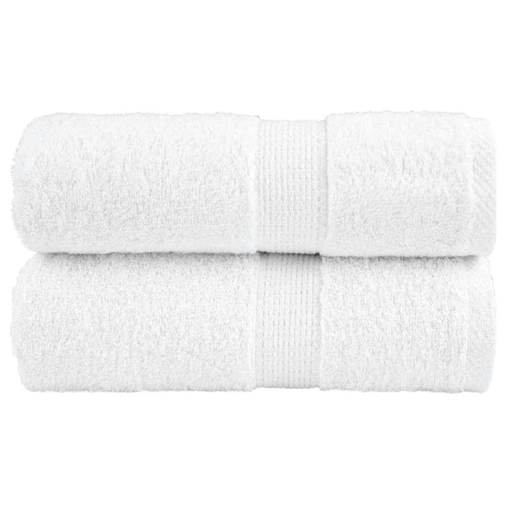 Premium Wash Cloths SOLUND 2 pcs White 30x30 cm 600 g m²