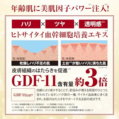 Tokusen Undiluted Double Human Stem Cell Culture Extract [20ml / Approx. 2-Month Supply] Undiluted Beauty Serum (Made in Japan) Anti-Aging Skincare