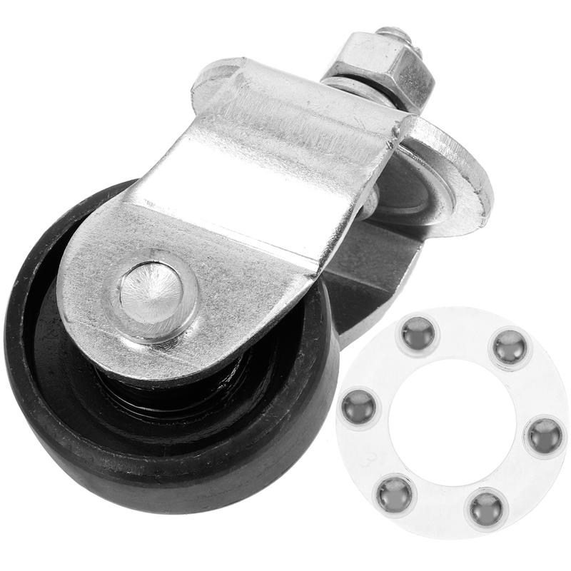 Jack Front Wheel Swivel Floor Caster Wheels Heavy Duty Casters Steel Horizontal for Garage