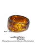 Mote Vintage Gjennomsiktig Resin Chunky Armbånd Geometrisk Uregelmessig Elastisk Bredt Armbånd Armbånd for Kvinner Menn Luksuriøse Estetiske Smykketilbehør
