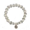 Mori Style Cat's Eye Fu Character Moonlight Bracelet - A Fresh, Retro, and Gentle Good Luck Gift for Girlfriend