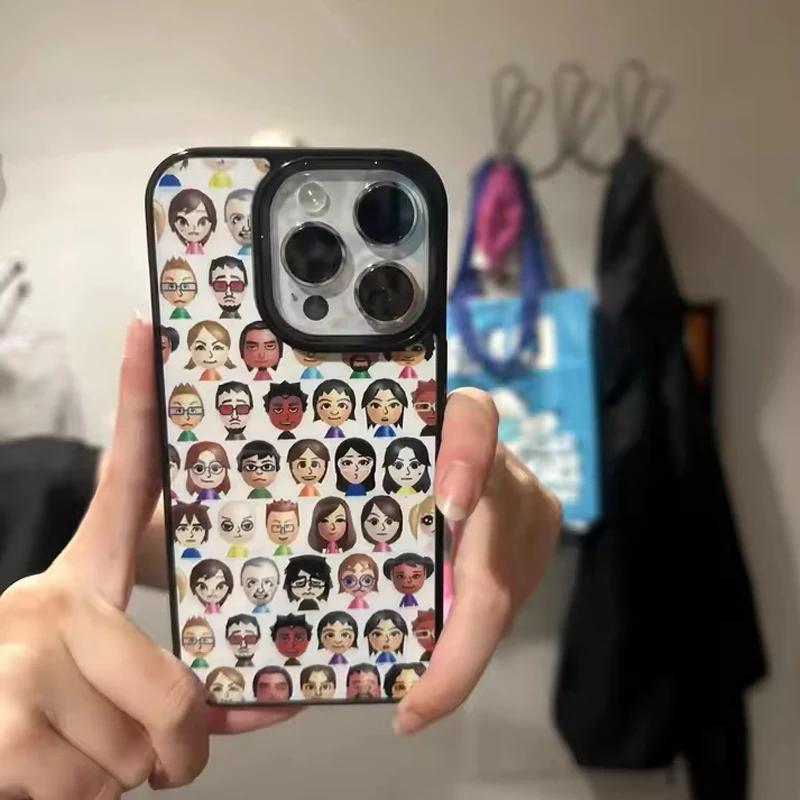 Full Screen Character Personalized Cute Creative Phone Case For iPhone 17 Air 16 15 14 13 12 11 Pro XR XS Max 7 8 Plus Y2K Cover
