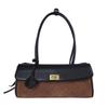 Small Fragrance Color-coordinated Crossbody Bag with Large Capacity Tote Bag, Baguette Style Shoulder Bag for Single Use
