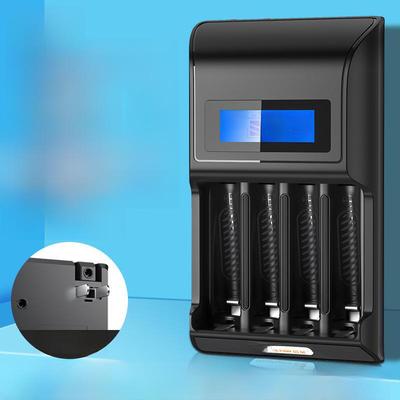 Smartes LCD-Ladegerät für 5-7 Akkus