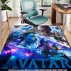 Alfombra con Patrón de Avatar, Felpudo para Interior/Exterior, para Picnic, Sala de Juegos, Dormitorio, Oficina, Sala de Estar, Alfombra Decorativa para el Hogar, Regalo de Cumpleaños