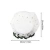25x30cm Adjustable Dog Face Mesh Net Breathable No Eat Anti Scavenging Muzzle Quick Release for Park Walking Vet Visit Calming