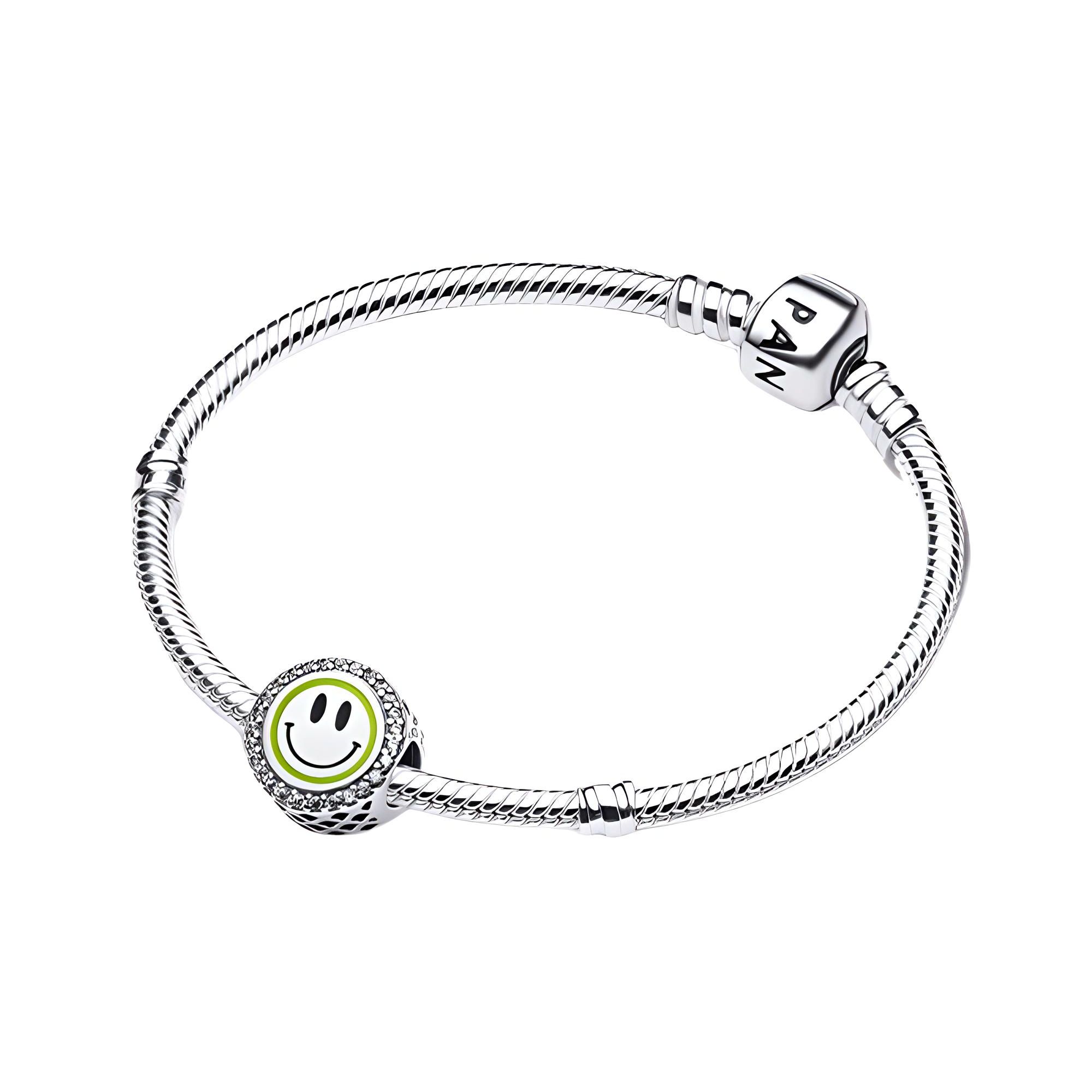 Pandora China Limited Edition Shining Smile Heart Bracelet Set Women bracelets ZT2137 17
