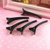 Black Plastic 8CM Hairdressing Duckbill Clip for Bangs