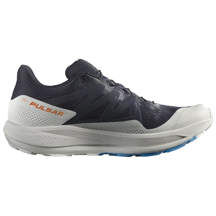 Salomon Pulsar Trail Gore-Tex Comfortable Versatile Slip-Resistant Durable Breathable Low-Top Outdoor Functional Shoes Men Shoes Black Gray 417499