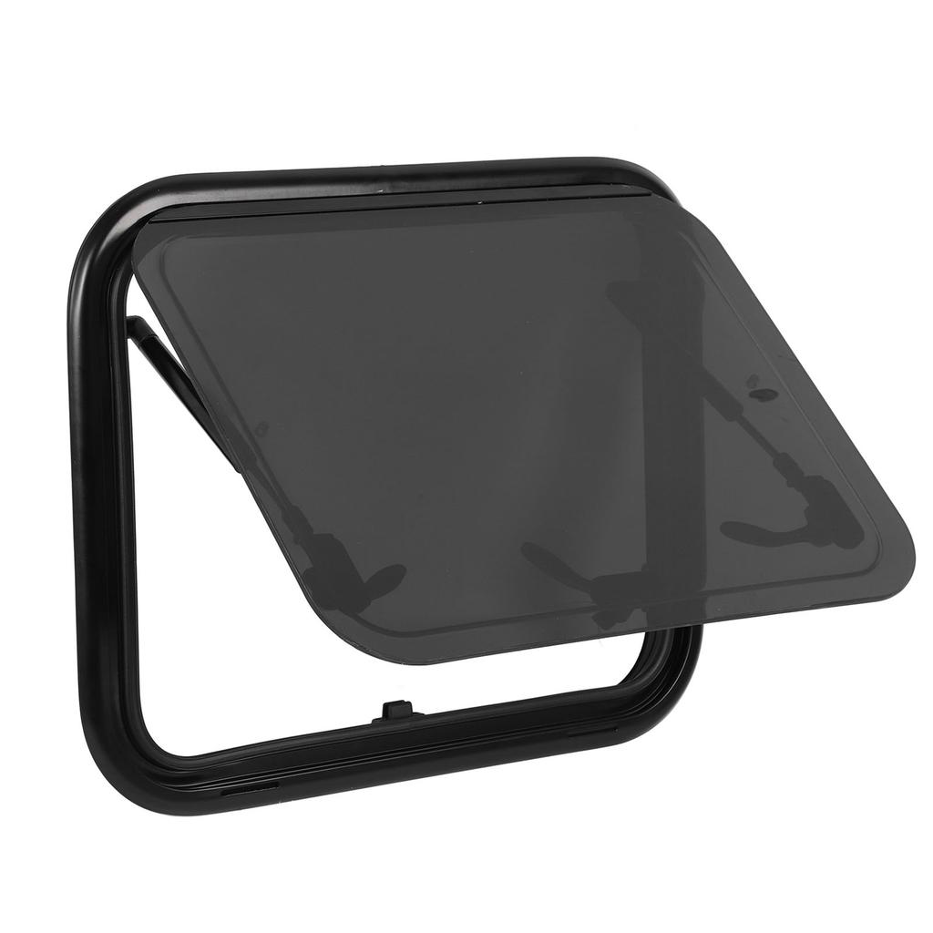 16x12in RV Exit Window Emergency External Push Out Window with Mesh Screen Support Rod for Caravan Camping Trailer Motorhome